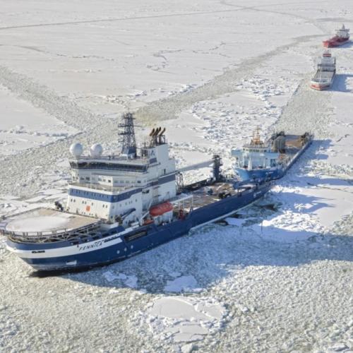 Port of HaminaKotka frontpage main image ice breaker