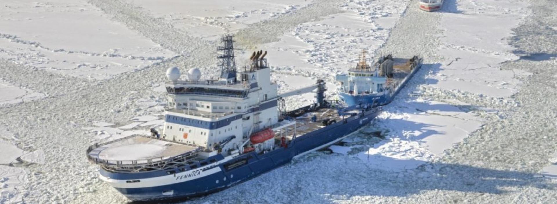Port of HaminaKotka frontpage main image ice breaker