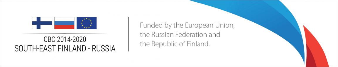 South-East Finland - Russia CBC 2014-2020 programme is funded by the European Union, the Russian Federation and the Republic of Finland.