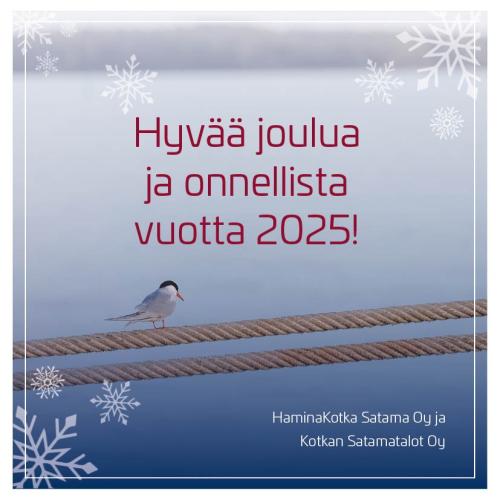Joulutervehdys 2024 FI HKS Satamatalot 