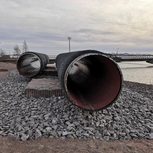 HaminaKotka Nord Stream 2 muistomerkki
