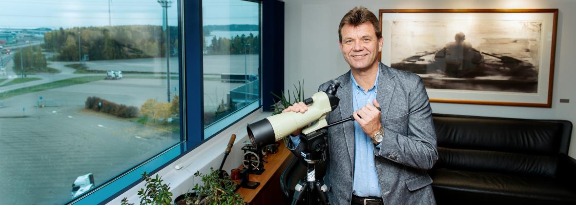 Jari Kontunen pääkuva kaukoputki